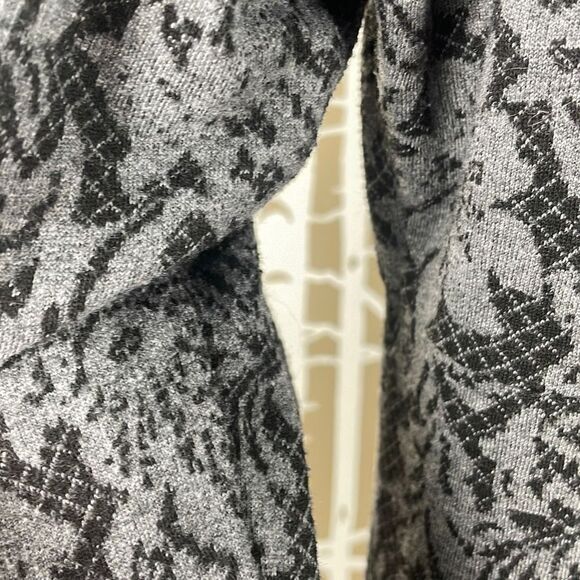 Soma Lounge Wear Floral Lace Print Single Button Lounge Blazer sz L - Picture 6 of 7